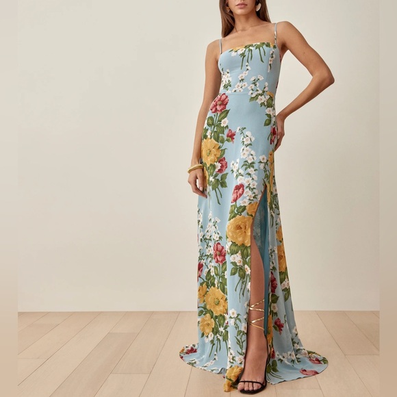 NWOT- Reformation Ingrid Dress in Florist Size 4 - Picture 4 of 14